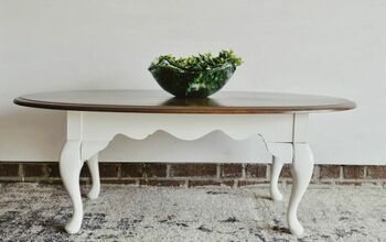 Out-dated Coffee Table Turned Farmhouse Chic