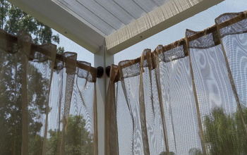 Outdoor Curtain Rods for Aluminum Screen Room