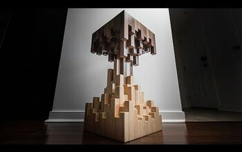 Pixelated End Table