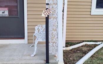 Safe Front Porch Lighting: How to Make a Pool Noodle Solar Lamp Post