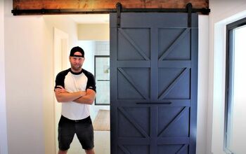 Put Together an Easy Modern Farmhouse Barn Door in Only 8 Steps