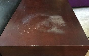 Quickly Remove Heat Stains From Wood!