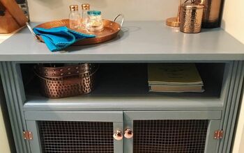 Repurpose Dresser to Specialty Kitchen Cabinet