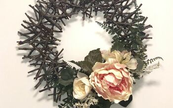 Seasonal Garden Twig Wreath