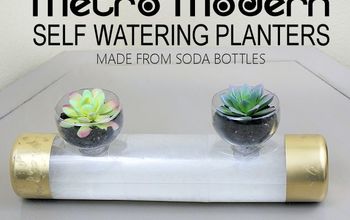 Self Watering Planters From Soda Bottles