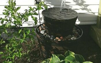 Soothing Sounds- A DIY Outdoor Fountain