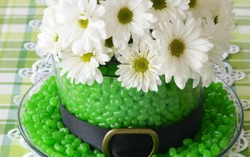 St. Patrick’s Day Centerpiece: Blooming and Edible Leprechaun Hat!