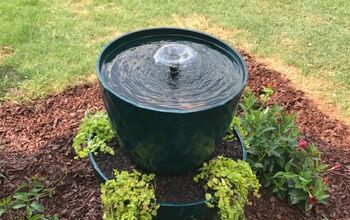 Stacked Planter Fountain