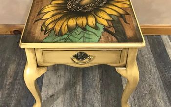 Stained Art - Sunflower Table