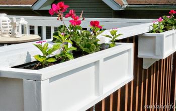 DIY Project: Deck Planter Boxes