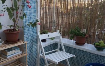 Teeny Tiny Balcony Makeover On a Budget