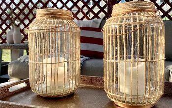 The Easiest Way to Make a Patio Lantern