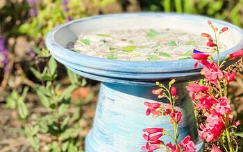 This Cute DIY Birdbath is Guaranteed to Attract a Few Feathered Friend