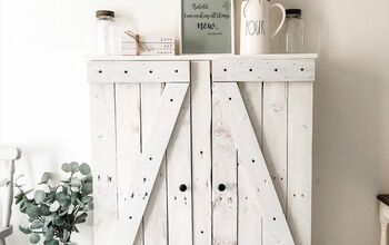 Turn a Shelving Unit Into a Cupboard!