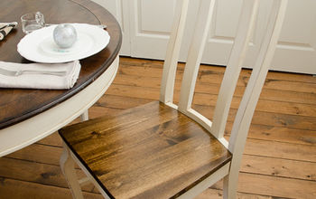 Turn Upholstered Dining Chair Seats Into Wood!