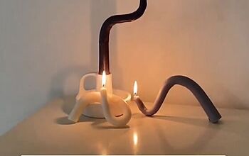 How to Bend & Twist Taper Candles to Make Stylish Decor