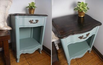 Updating a Nightstand With Milk Paint