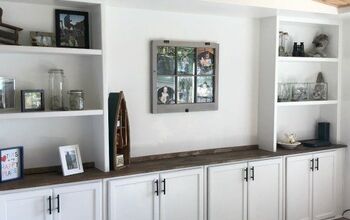 Using Stock Upper Cabinets for Built Ins