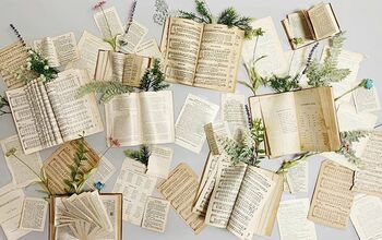 Vintage Book Wall Decor