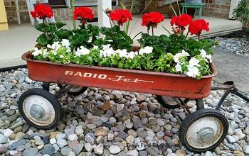 VINTAGE WAGON Repurposed All Over Again