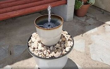 How to Build a Gorgeous Water Feature | Walmart Pot Fountain