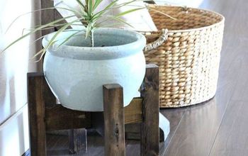 West Elm Inspired DIY Plant Stands