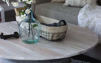 Wine Barrel Coffee Table