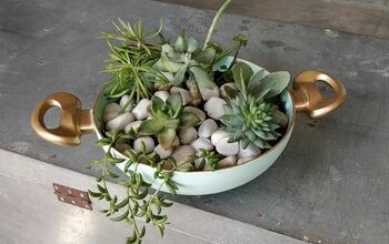 Your Guide to Making a DIY Succulent Planter From an Old Frying Pan